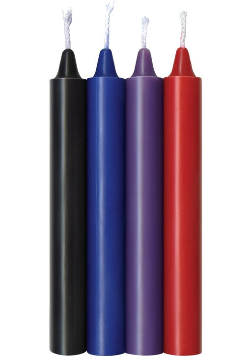 Velas de goteo cálidas Make Me Melt Passion Tones, paquete de 4