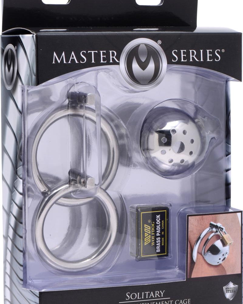 Master Series Solitary Extreme Confinement Cage Stainless Steel