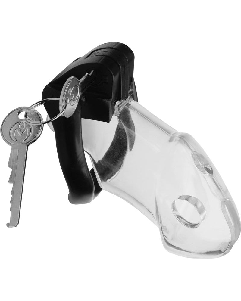 Jaula de castidad con cierre 24 horas Master Series Rikers 2.0
