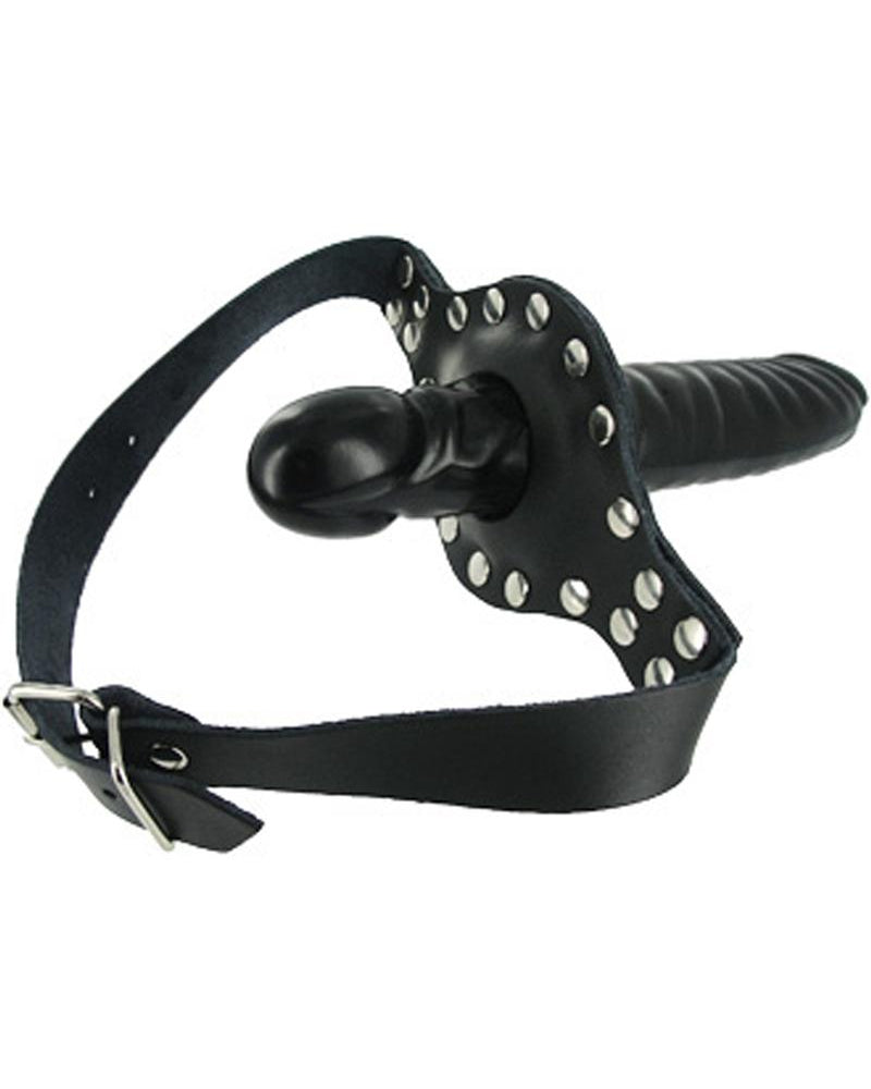 Mordaza de cuero estricta Ride Me