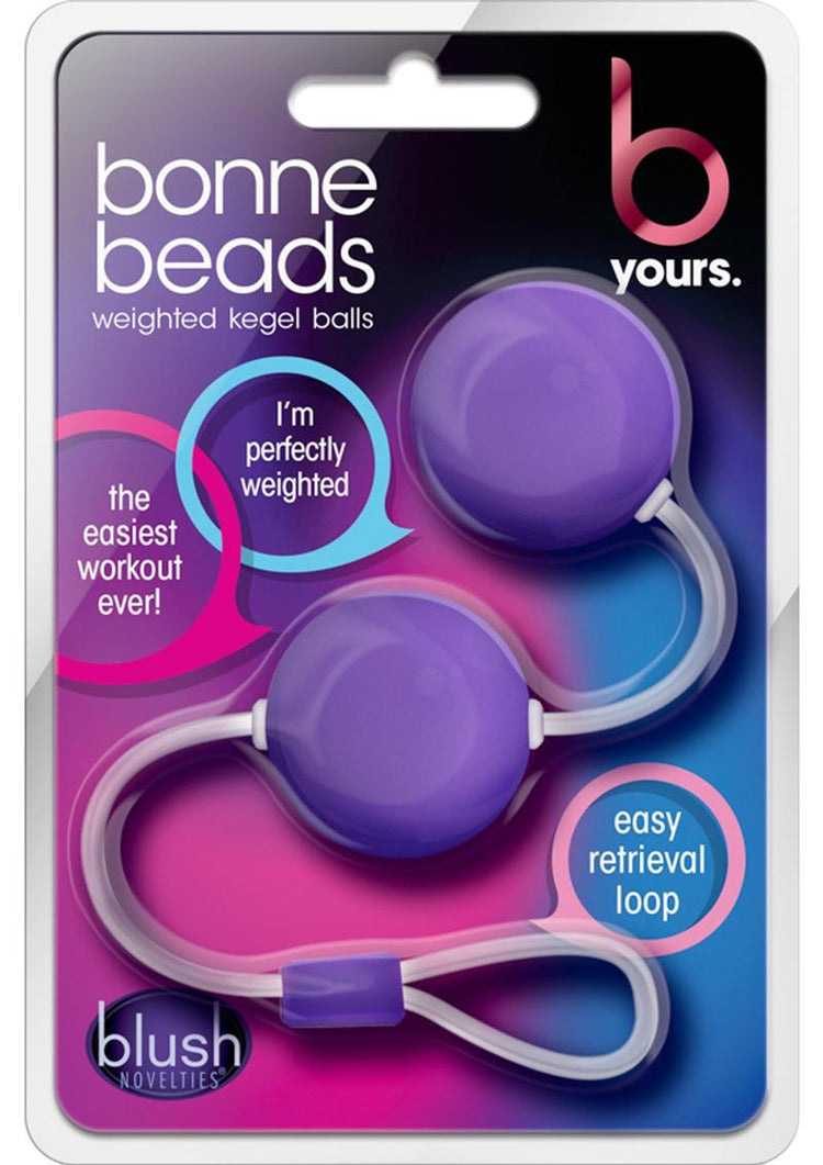 B Yours Bonne Beads - Perlas resistentes a la ducha, color morado, 8,70 pulgadas