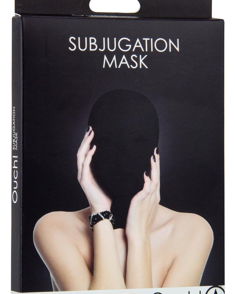 ¡Ay! Máscara de subyugación negra