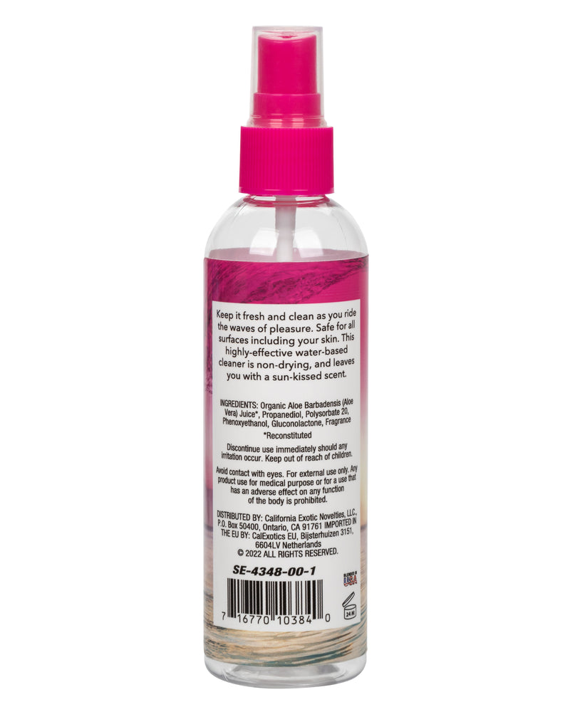 California Dreaming Tropical Scent Body Safe Toy Cleaner 4 Oz