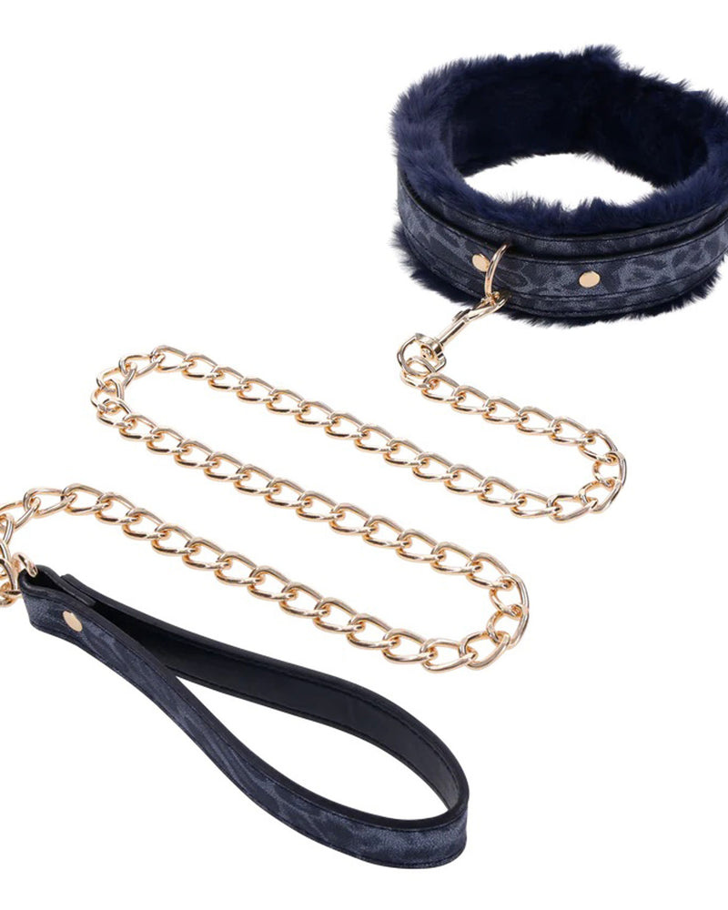 "Cougar Fur Collar and Leash SS09972"