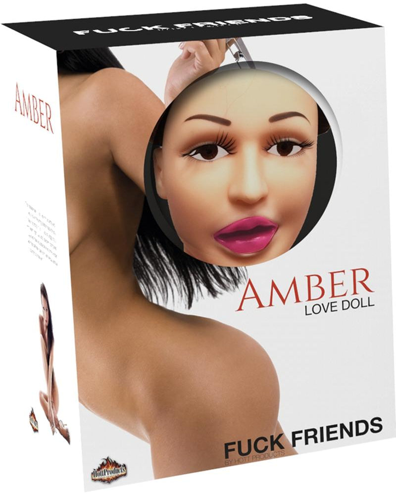 Fuck Friends Amber Inflatable Love Doll With Vibrating Vagina Waterproof Flesh