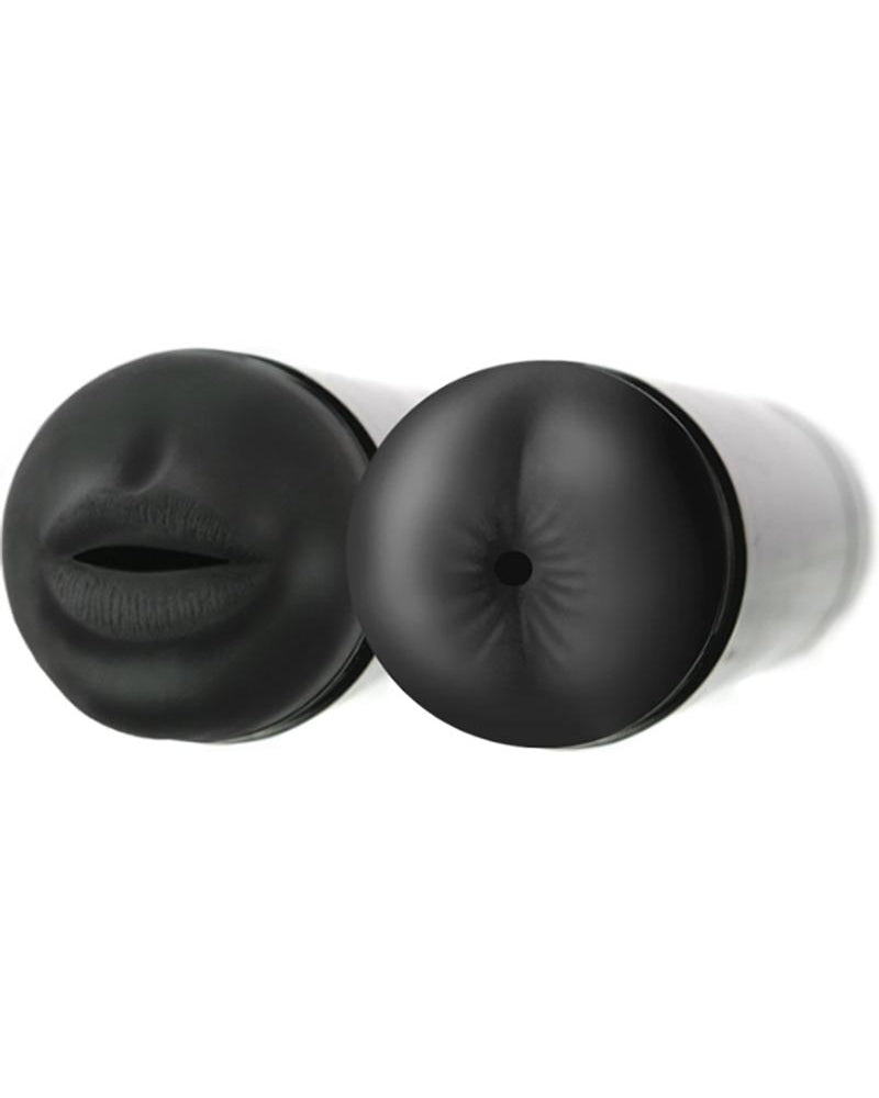 Masturbador doble para boca y ano Cyberskin Stealth