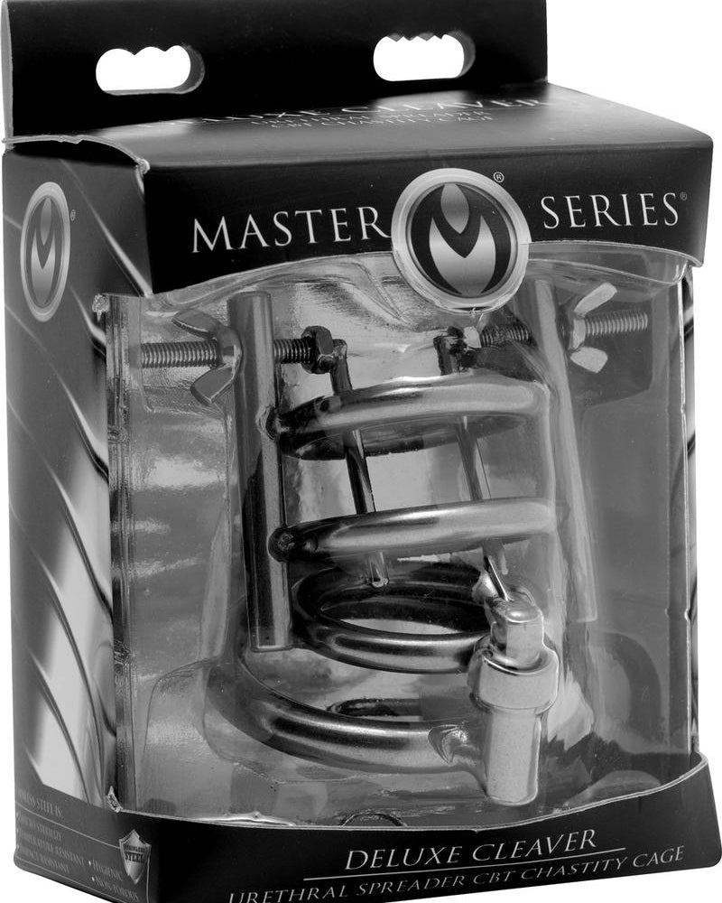Ms Deluxe Cleaver Urethral Spreader & Cage