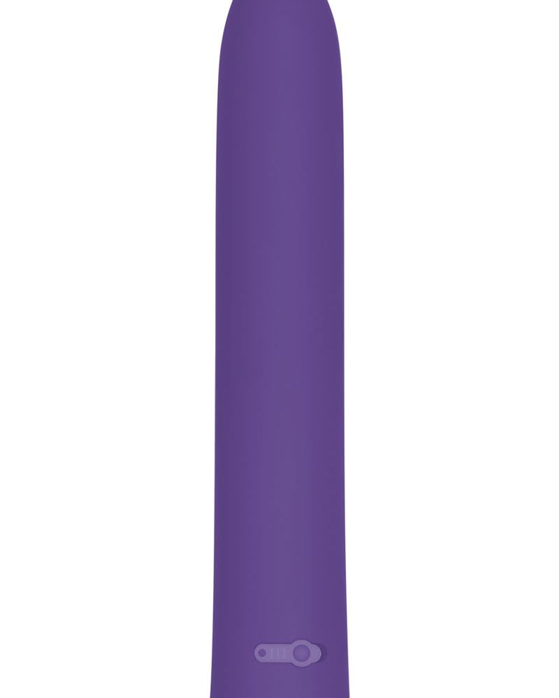 Rechargeable Slim Vibrator Waterproof - Purple