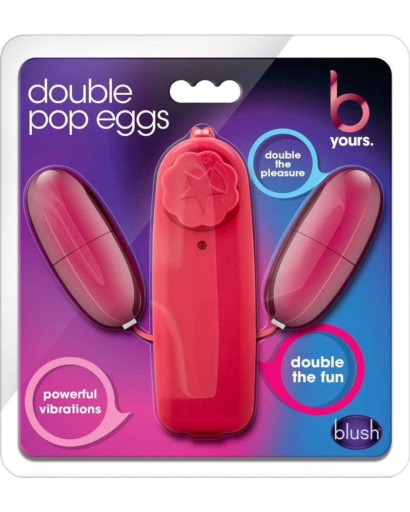 B Yours Double Pop Eggs Cerise