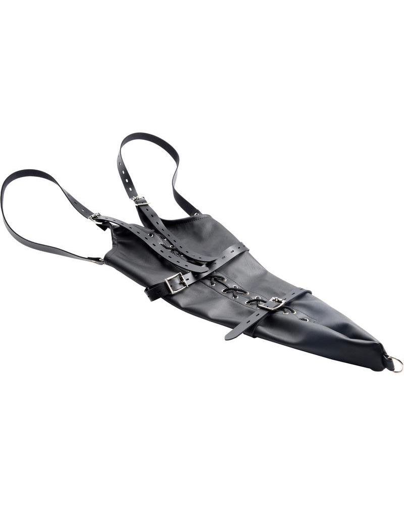 Cinturón de sujeción para brazo de manga completa con correas ajustables, color negro