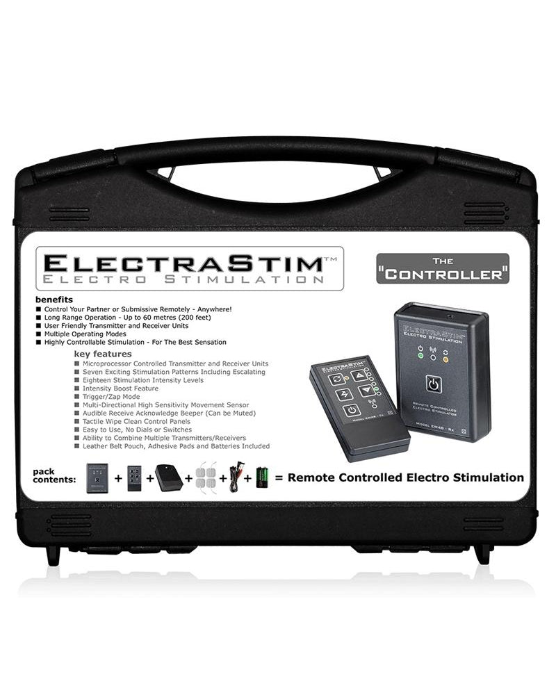 ElectraStim The Controller Kit de electroestimulación con control remoto