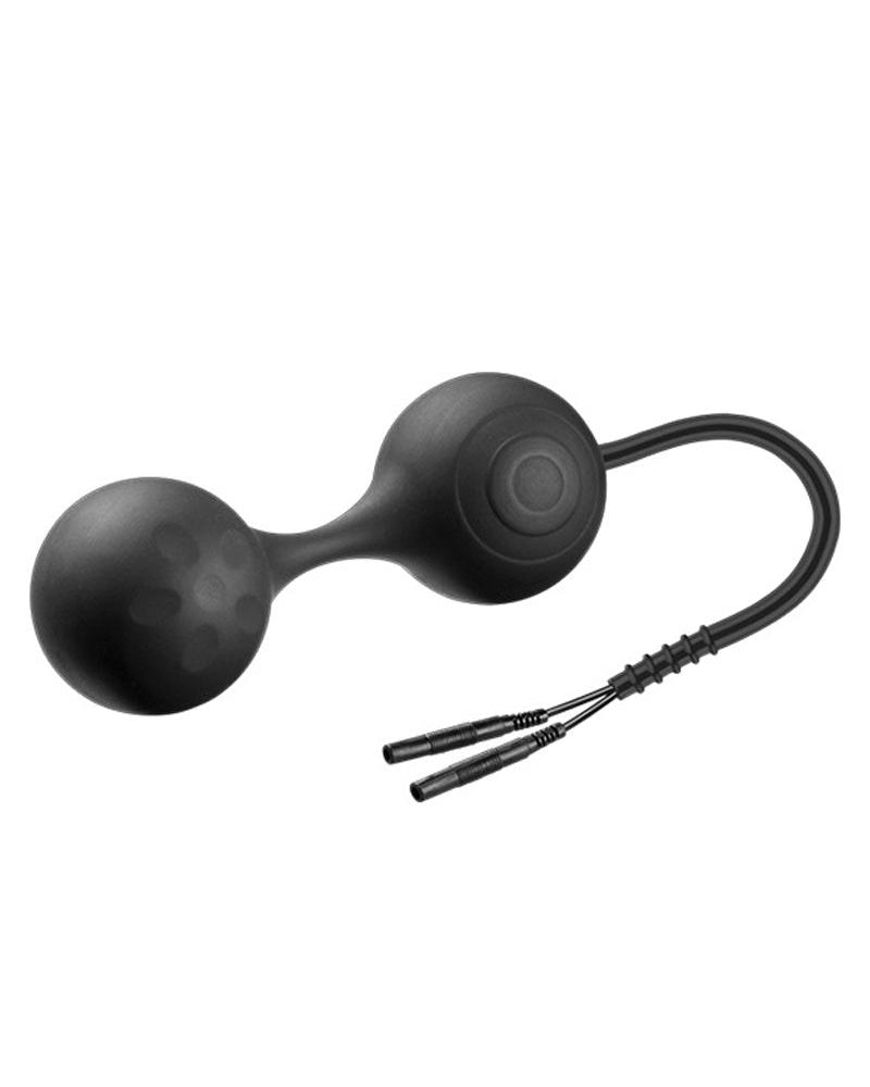 Bolas Ben Wa Electro-Sex de silicona negra Lula de ElectraStim