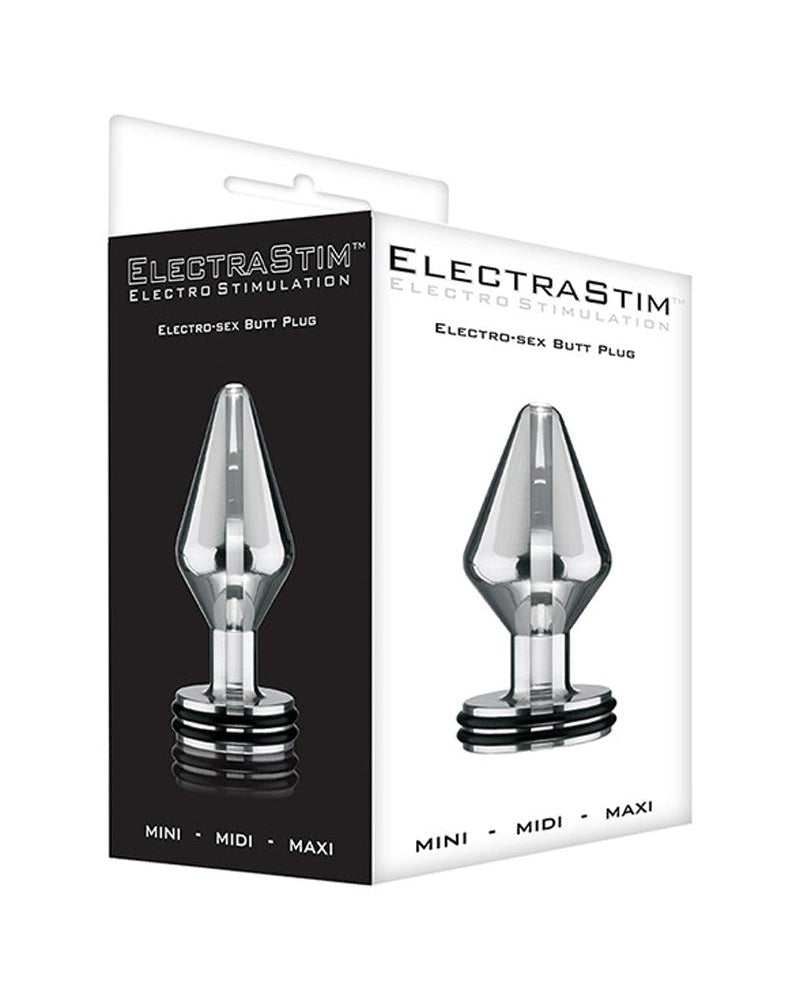 Mini tapón anal electrosexual de metal ElectraStim