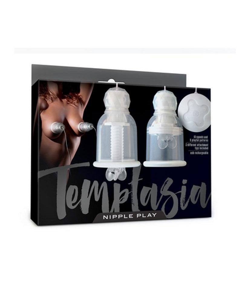 Temptasia Juego de pezones Bondage y fetiche Transparente