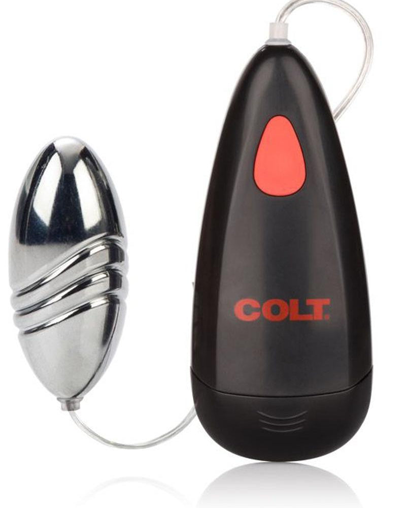 Colt Turbo Bullet Wired Remote Control Waterproof Silver