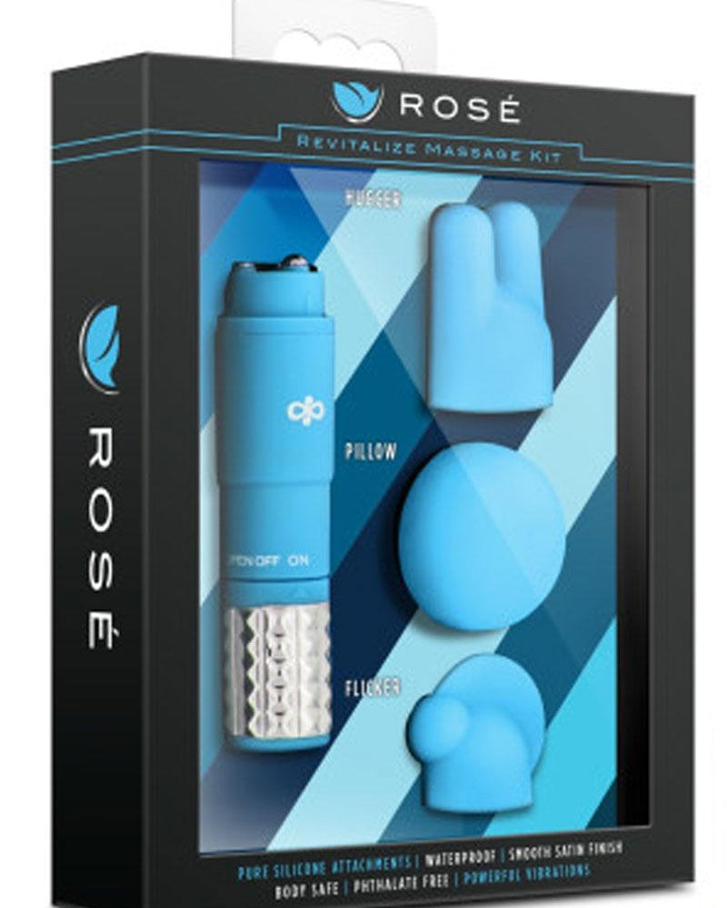 Rose Revitalize Massage Kit - Blue/Pink/Periwinkle