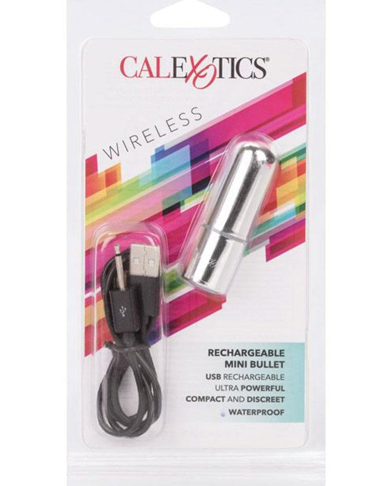 Minibala inalámbrica recargable por USB, resistente al agua, color plateado, 2,5 pulgadas