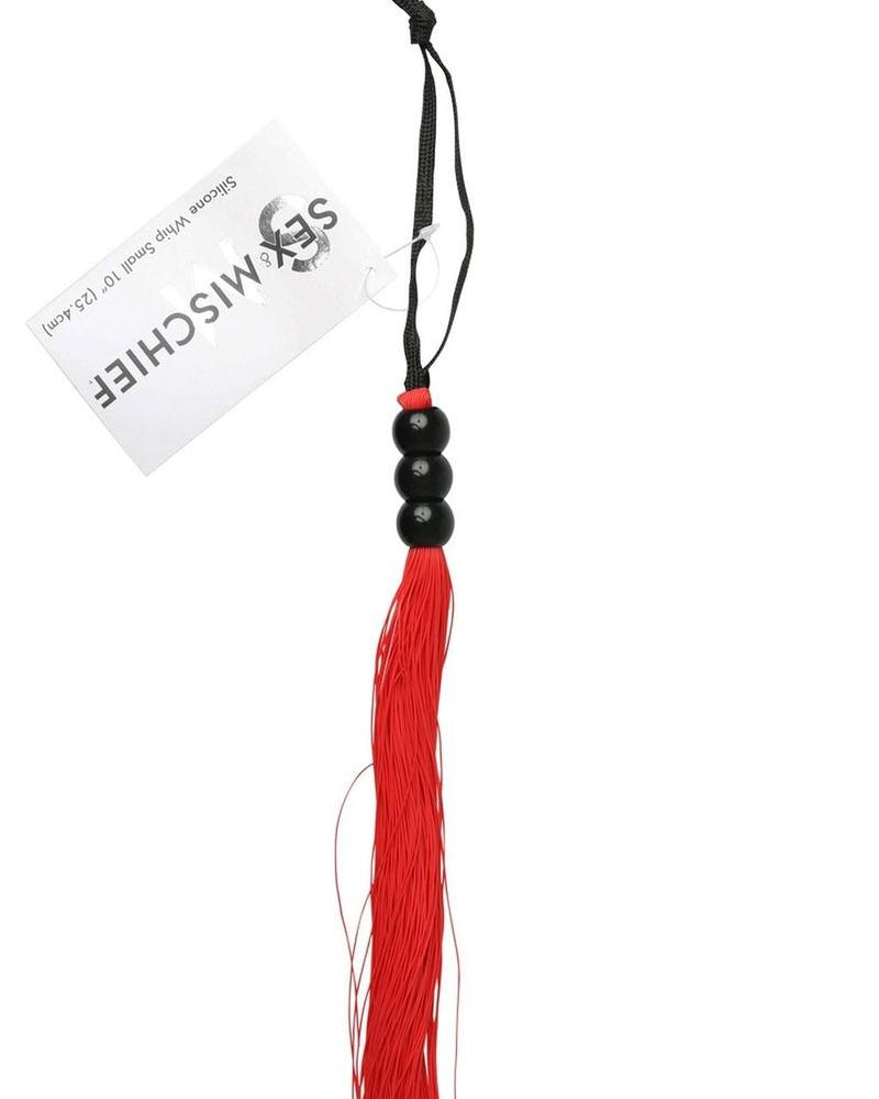 Látigo de goma pequeño - rojo