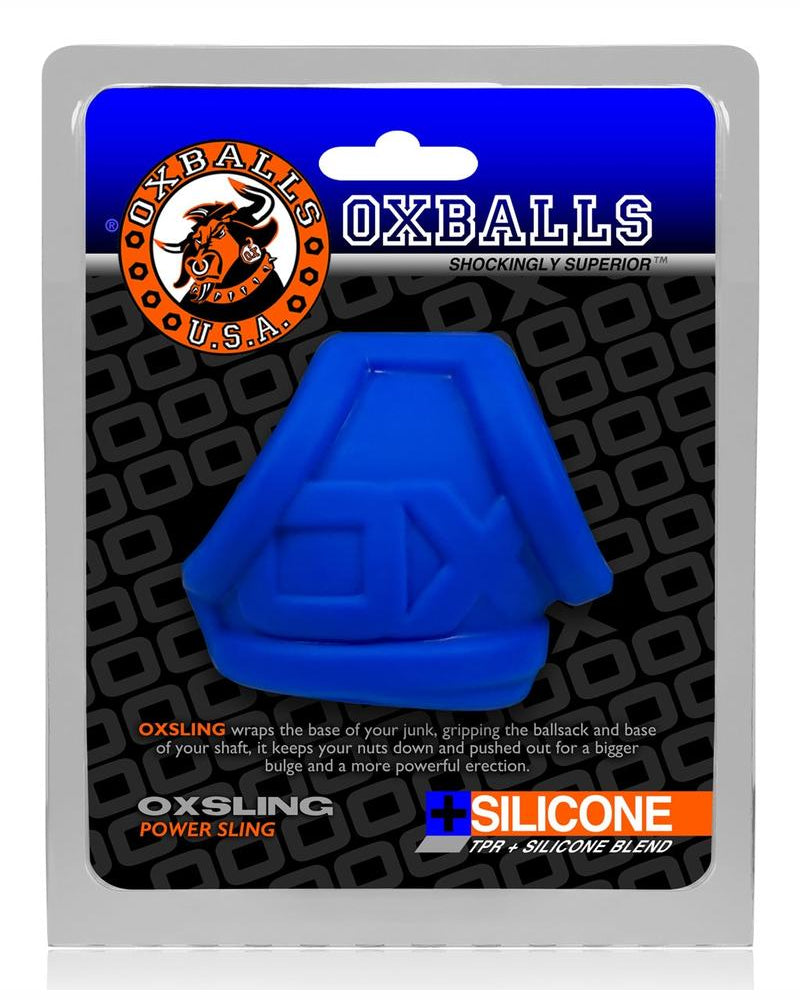 Arnés de silicona Oxsling Power Sling Cobalto Ice