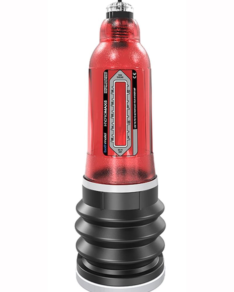 Bathmate Hydromax5 Penis Pump Waterproof Brilliant Red