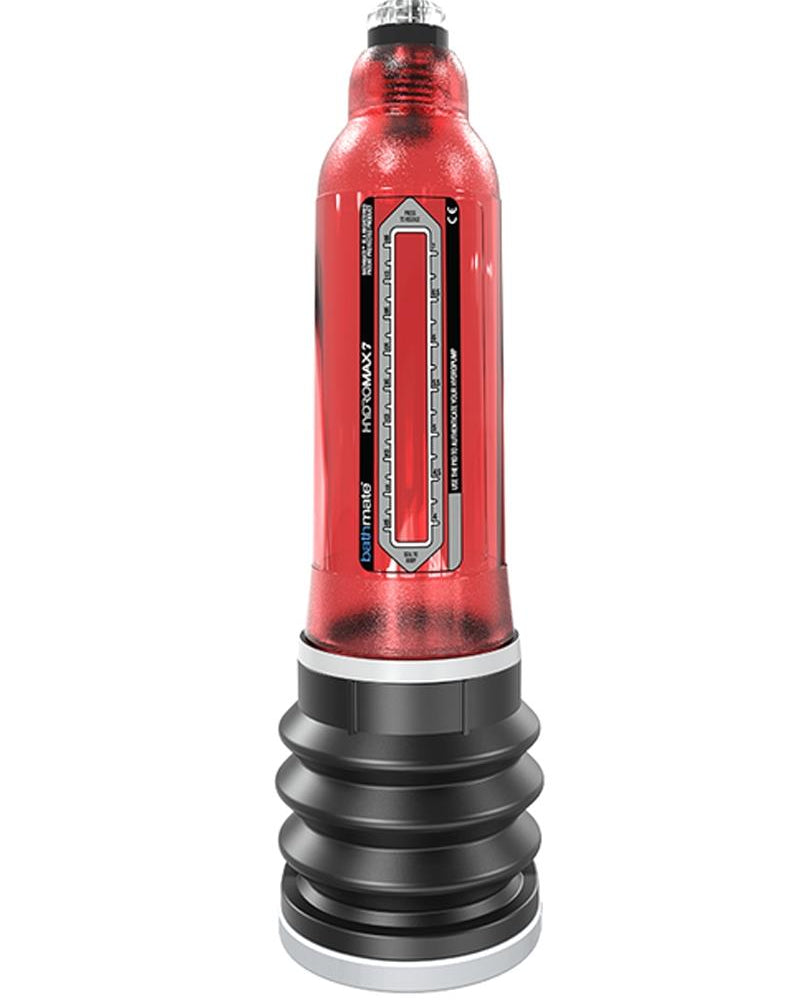 Bathmate Hydromax7 Penis Pump Waterproof Red