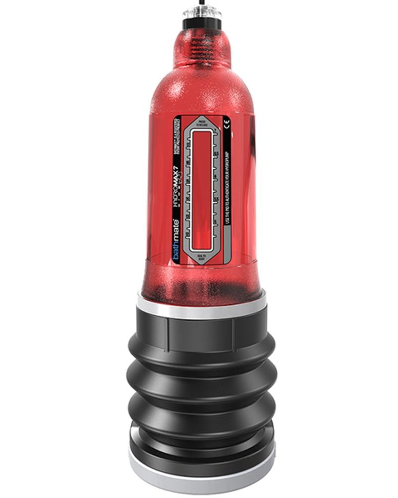 Bathmate Hydromax7 Wide Boy Penis Pump Waterproof Red