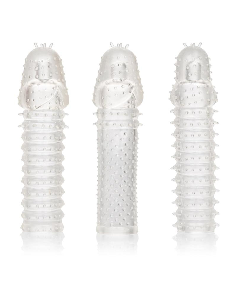 Kit de extensión de 3 piezas texturizado - transparente