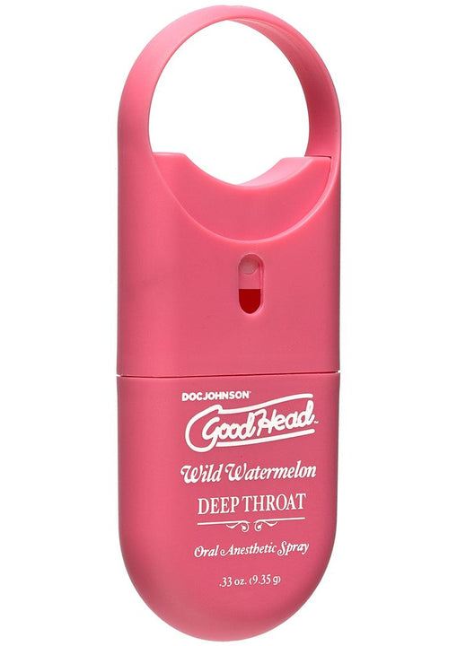 Spray anestésico oral Goodhead Deep Throat To Go Sandía silvestre 0,33 onzas