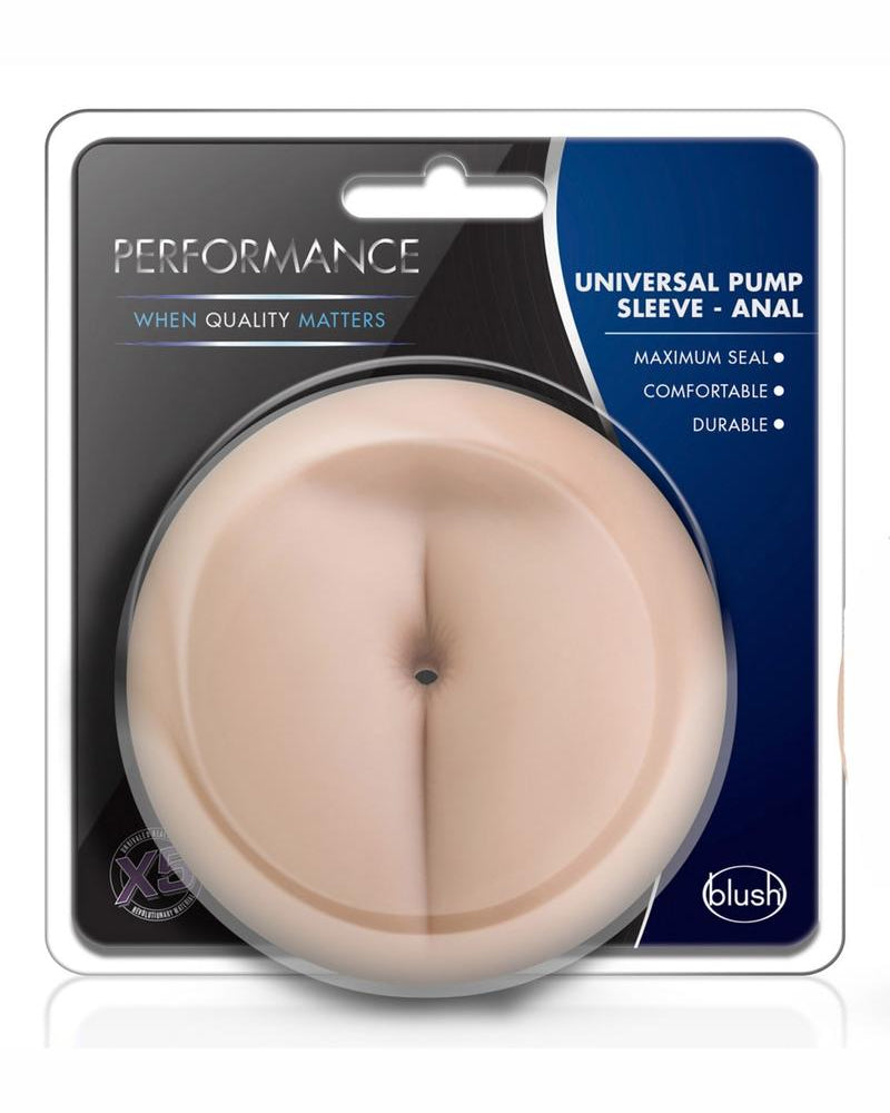 Performance Universal Pump Sleeve Accessory Anal Vanilla 3.5 Inch