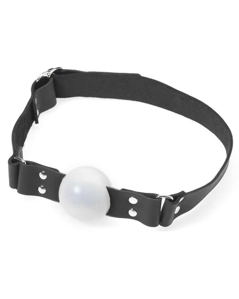 Hard Plastic Ball Gag - D Ring