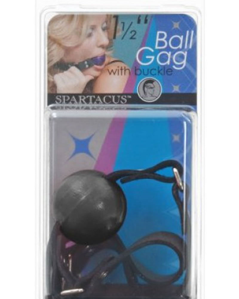 Small Black Ball Gag - Buckle