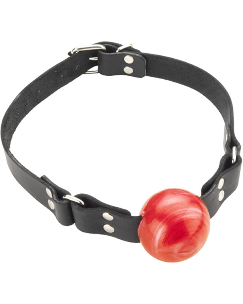 Small Red Ball Gag - Buckle