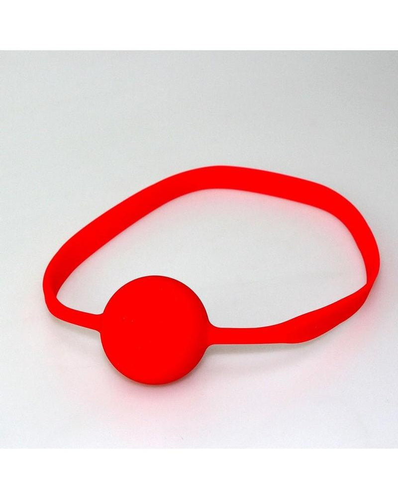 Quickie Gag Silicone Ball Gag Bondage Red
