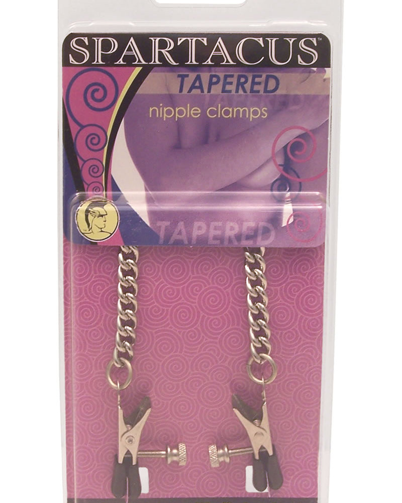 Spartacus - Pinzas para pezones con punta cónica ajustables