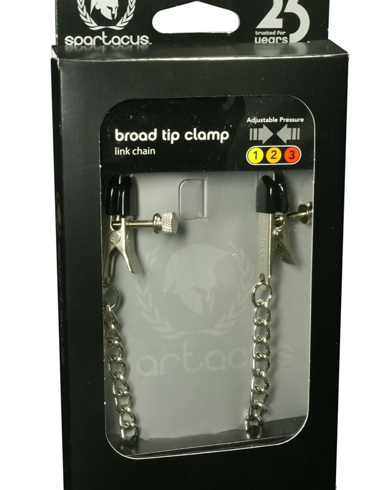 Pinzas para pezones con punta ancha ajustables