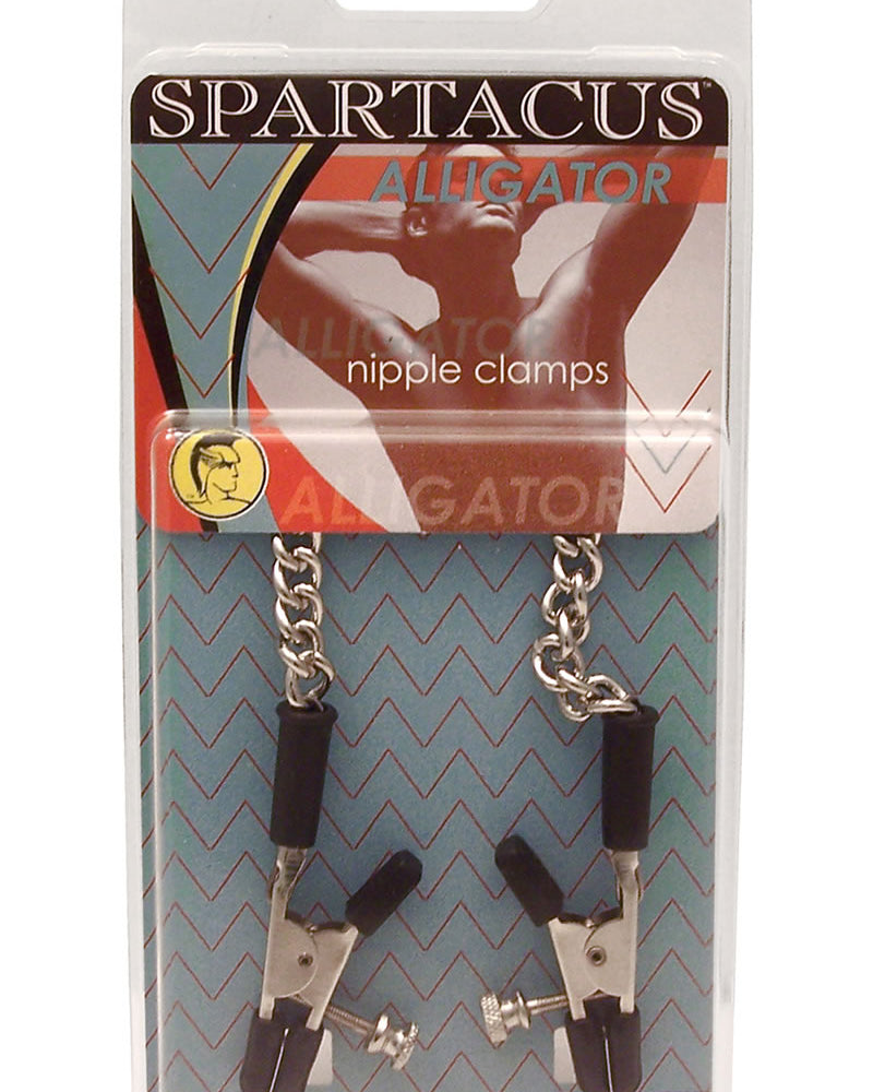 Pinzas para pezones con forma de cocodrilo ajustables