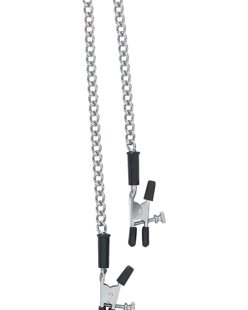 Pinzas para pezones con forma de cocodrilo ajustables