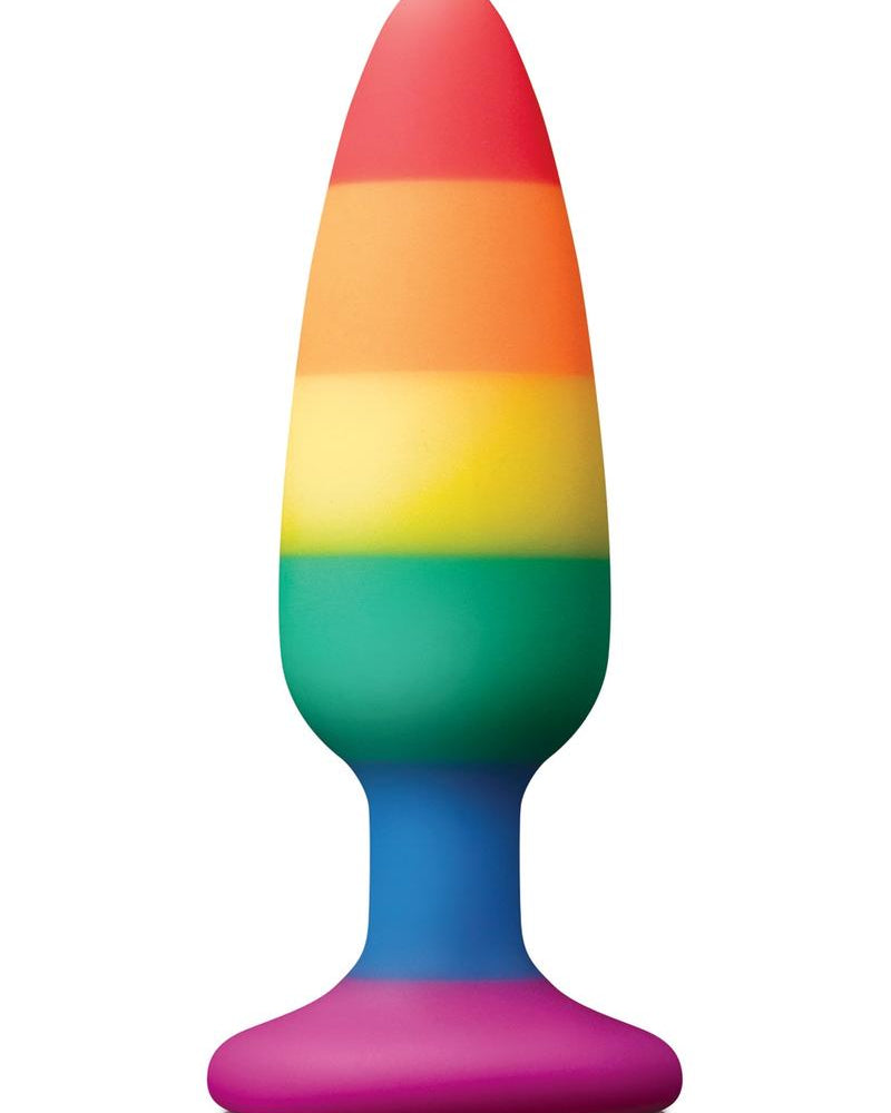 Colors Pride Edition - Pleasure Plug Suction Cup Non Vibrating -Mini/Small/Med