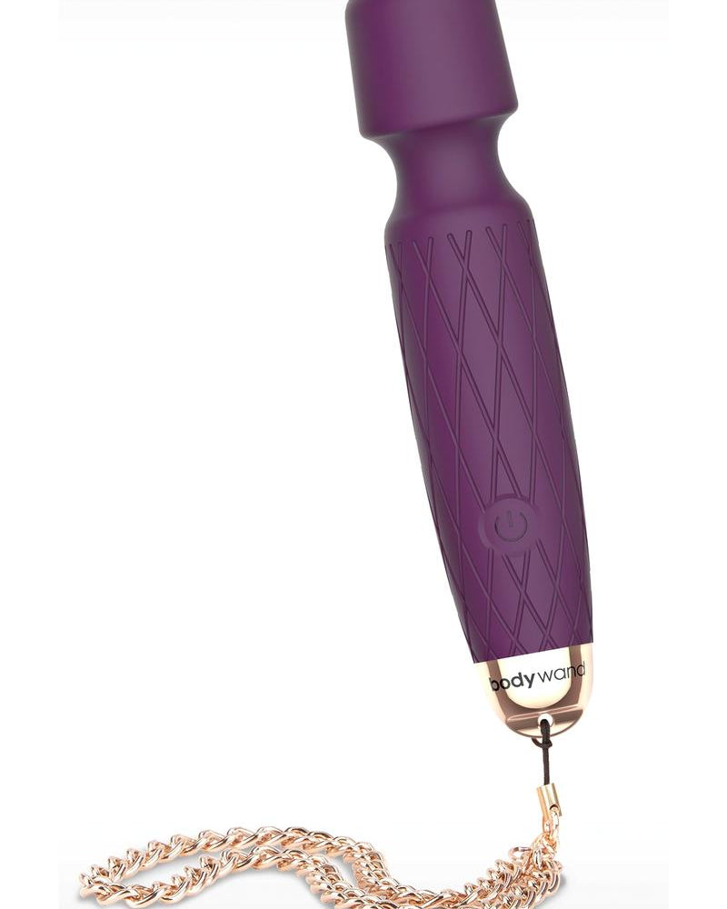 Bodywand Luxe Mini Wand Powerful Vibration  Massager Splash Proof  Purple