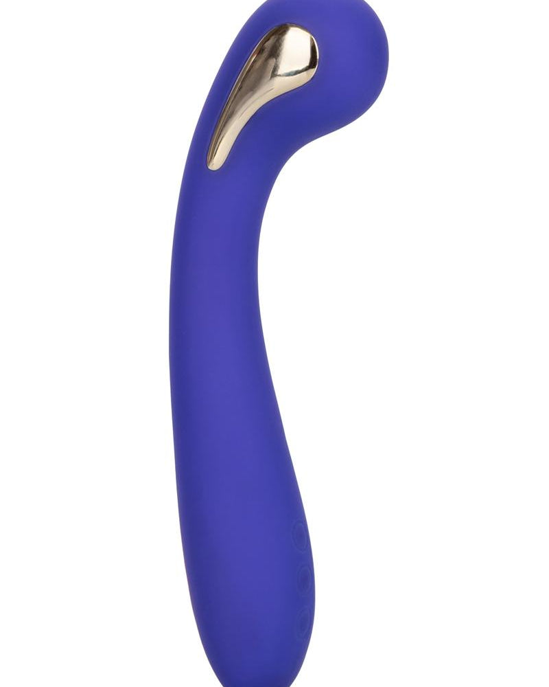 Estimulador íntimo Impulse Petite G Wand Masajeador multifunción del punto G Silicona Recargable Impermeable Púrpura