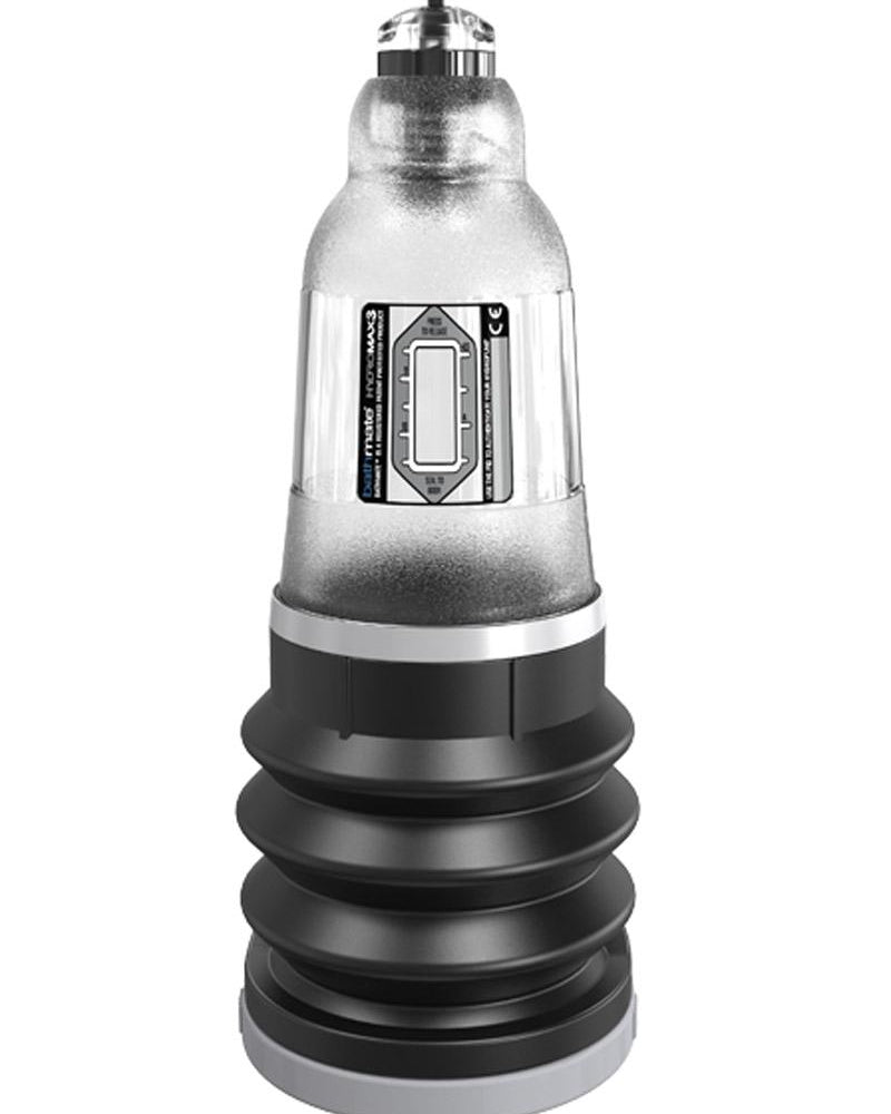 Bathmate Hydromax3 Penis Pump Water Pump Waterproof Crystal Clear