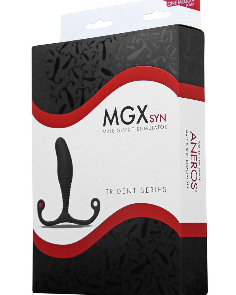 Aneros Trident Mgx Syn Estimulador Punto G Masculino Negro