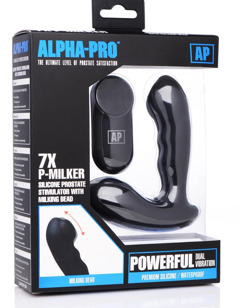 Ap 7x P-milker Estimulación de próstata con cuentas