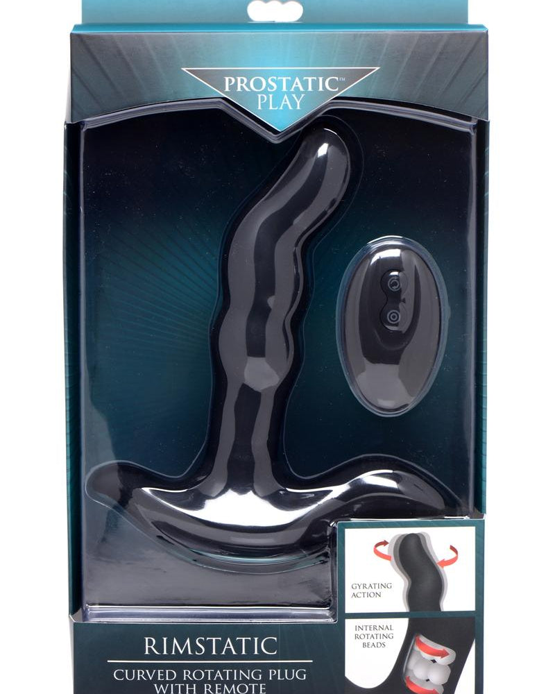 Prostatic Play Curved Rota Plug **P-Spot**