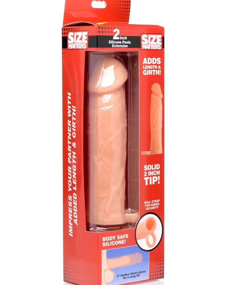 Extensión de pene de silicona Size Matters 2