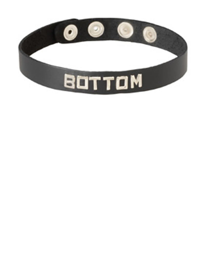 Cuello con banda de palabra - Parte inferior