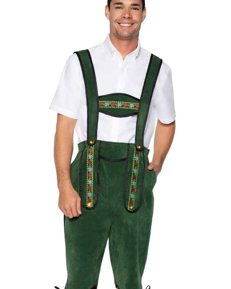 "Men's Beerfest Lederhosen Oktoberfest Costume - X-Large - Green LA-86929GRNXL"