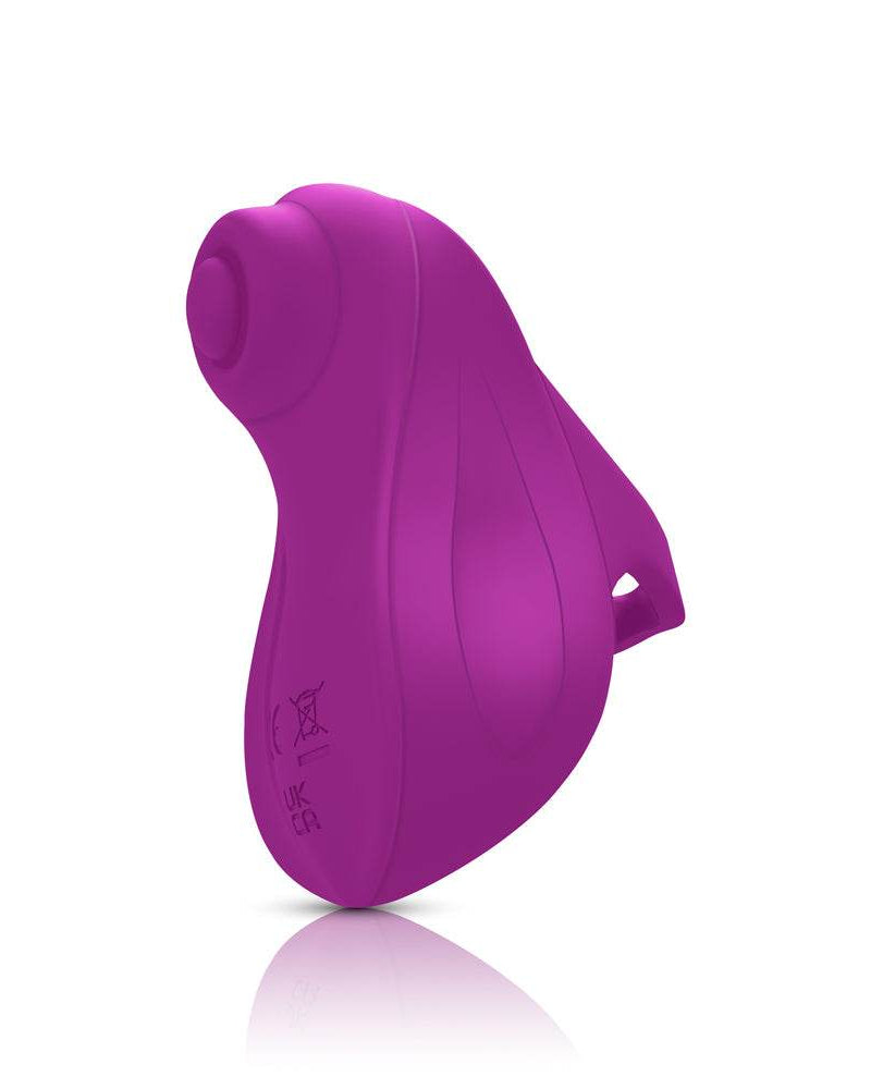 (Presale Only) - Carlee - Berry - Powerful Tapping Finger Vibe With Comfort Grip Ring - Tez N Plz