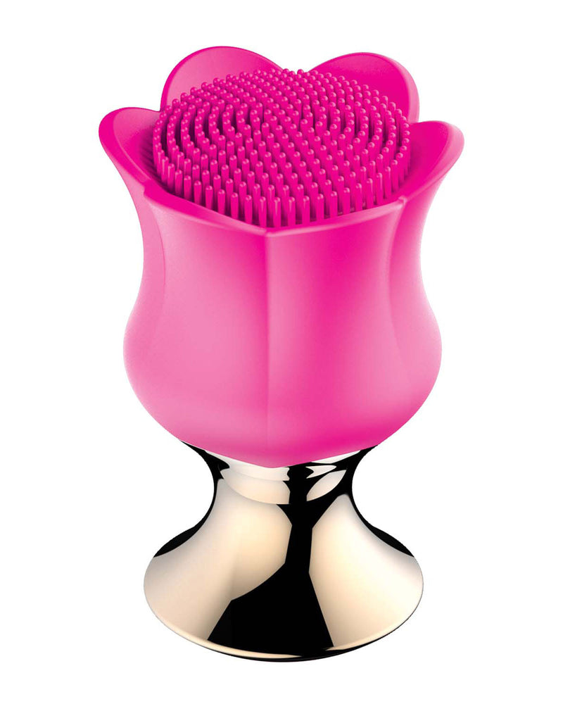 Goddess Diamond Bloom Massager - Fushcia