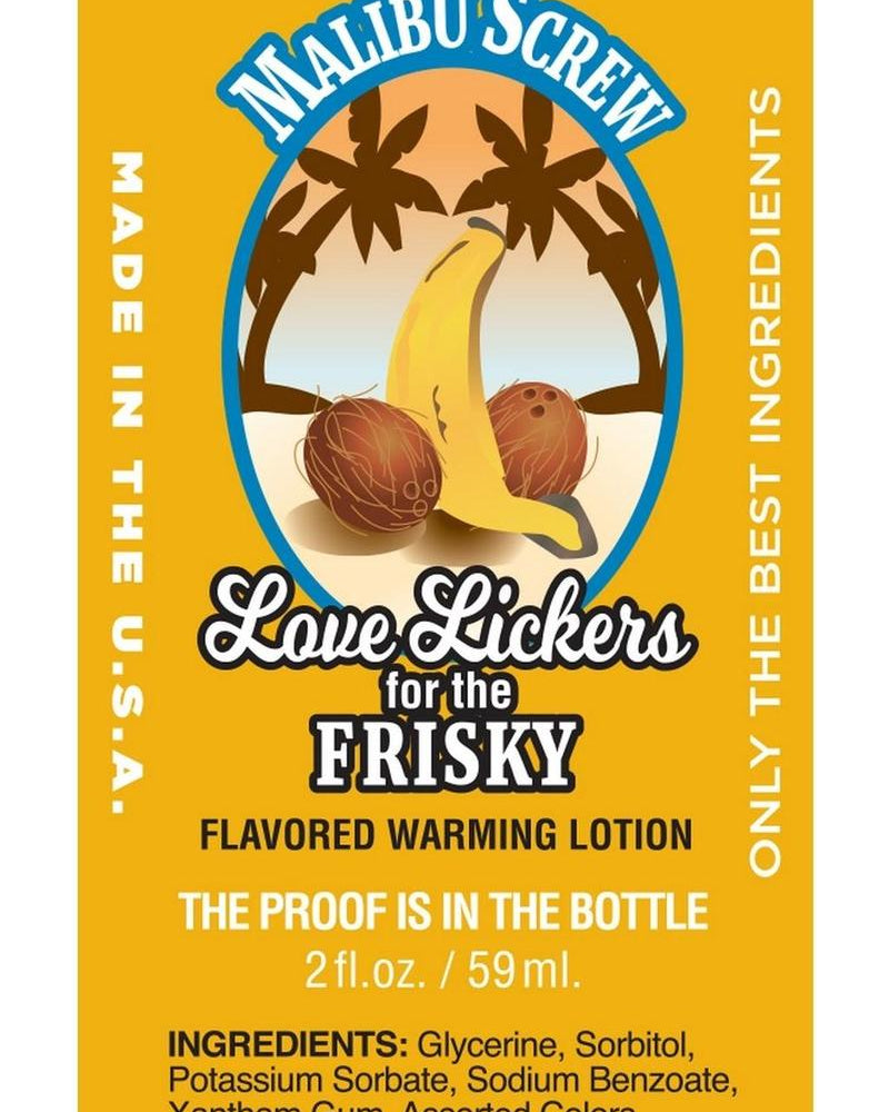 Love Lickers - Tornillo Malibu de 1,76 oz